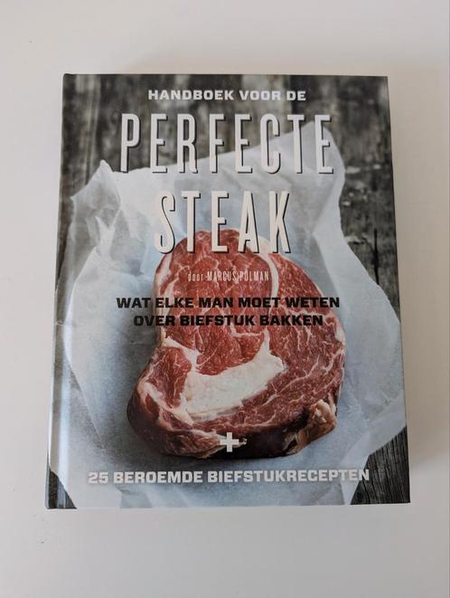 Marcus Polman - Handboek voor de perfecte steak, Boeken, Kookboeken, Zo goed als nieuw, Ophalen of Verzenden