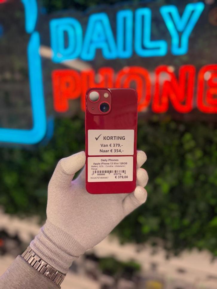 Zo goed als nieuw Apple iPhone 13 mini 128GB, Telecommunicatie, Overige Telecommunicatie, Zo goed als nieuw, Ophalen of Verzenden