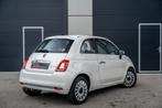 Fiat 500 1.0 Hybrid Launch Edition Leder|Navi|Airco|Pano!, Auto's, Fiat, Voorwielaandrijving, Euro 6, 4 stoelen, Wit