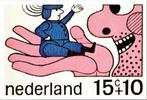 Maximumkaart met afbeelding Nederlandse Postzegel 4 kaarten, Verzamelen, Ansichtkaarten | Themakaarten, Verzenden, 1960 tot 1980