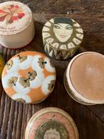 Frankrijk brocante poederdozen, Ophalen of Verzenden