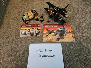 Lego adventures desert 2 sets 5918 en 5928 met boekjes beschikbaar voor biedingen