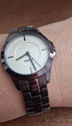 Mexx dameshorloge – modieuz bruine/staal –, Verzenden, Staal, Overige merken