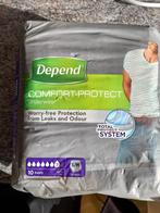 Depend heren luierbroekjes comfort protect maat S/M, Diversen, Ophalen of Verzenden, Nieuw