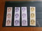 1981 - 4 strook beatrix twee zijden ongetand (266d), Postzegels en Munten, Postzegels | Nederland, Verzenden, Gestempeld