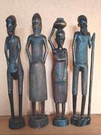 Afrikaanse Houten Beelden uit Kenia -  houtsnijwerk, Antiek en Kunst, Kunst | Niet-Westerse kunst, Ophalen of Verzenden