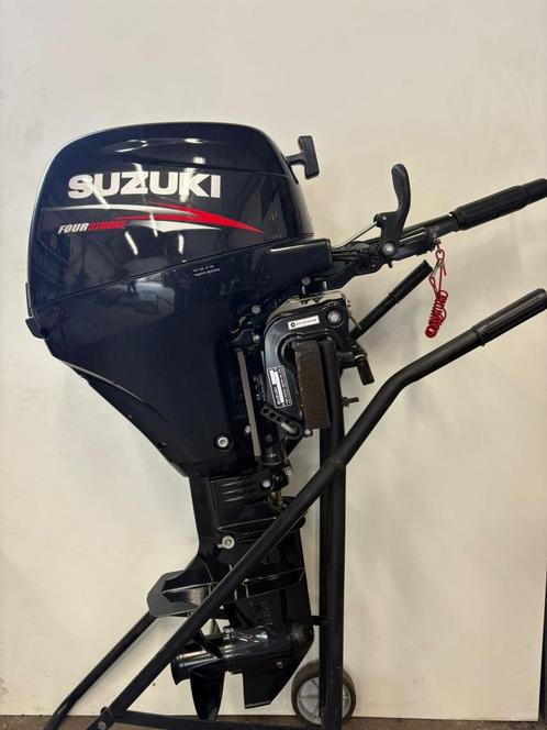 suzuki 8 pk langstaart 2015, Watersport en Boten, Buiten- en Binnenboordmotoren, Zo goed als nieuw, Benzine, Buitenboordmotor