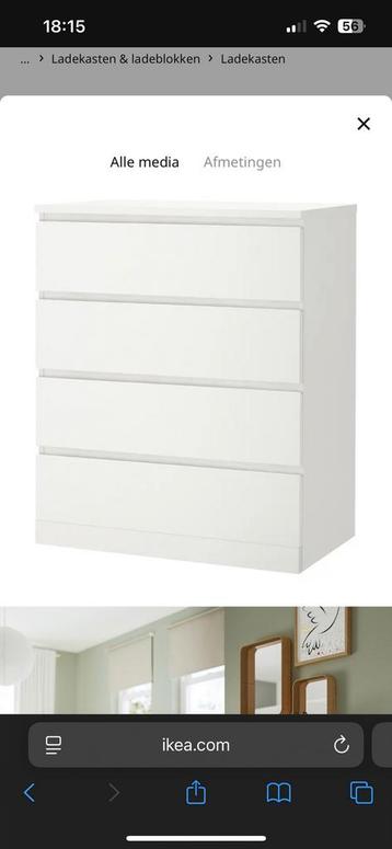 Ikea ladekasten 2x 