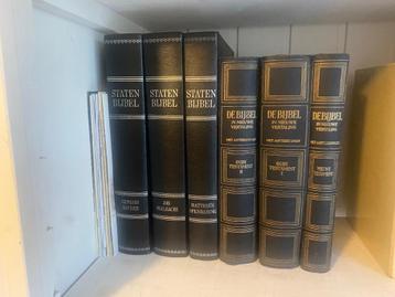 Studie boeken bijbel en statenbijbels  beschikbaar voor biedingen