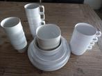 4 persoons wit Mepal Rosti camping servies, Caravans en Kamperen, Ophalen of Verzenden