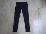 SUPERTRASCH zwart/grijs stretch panterprint broek - maat M, Supertrash, Verzenden, Zo goed als nieuw, W33 - W36 (confectie 42/44)