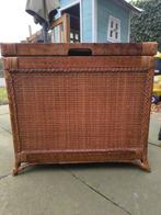 Indonesische Hout & Rotan Kist - 64x45x59cm, Ophalen