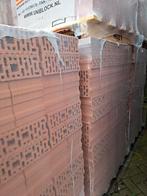 PARTIJ keramische snelbouwblokken 168m2 307x100x155mm, Ophalen, Bakstenen