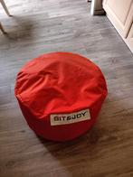 Mooie oranje zitzak van sit en joy, Huis en Inrichting, Zitzakken, Ophalen, Zo goed als nieuw, Oranje