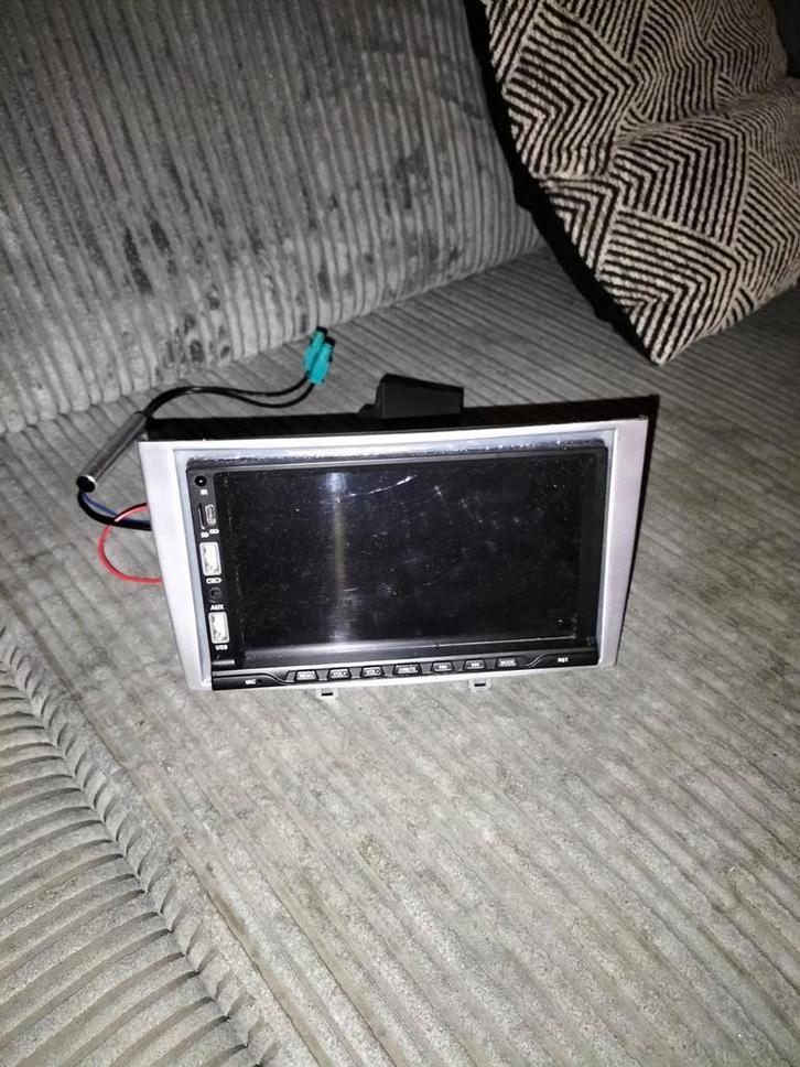 2 DIN Autoradio Touchscreen Peugeot 308 - Plug & Play, Auto diversen, Autoradio's, Gebruikt, Ophalen of Verzenden