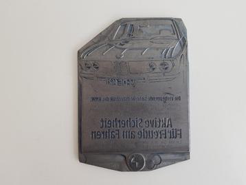 BMW - Originele vintage BMW drukplaat / printplaat jaren '70 beschikbaar voor biedingen