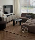 Houten ronde salontafel, Ophalen, Rond, 50 tot 100 cm, Minder dan 50 cm