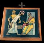 Zeldzaam kunsthandel BORZO De Staties Kruisweg van Christus, Antiek en Kunst, Ophalen of Verzenden