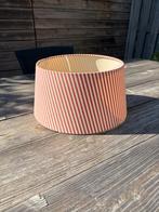 Kleine lampenkap Bordeauxrood/beige gestreept, Ophalen, Zo goed als nieuw, Rond