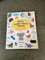 Kawaii: Leuke dieren tekenen - Tekenboek, Ophalen, Zo goed als nieuw, Tekenen en Schilderen, Geschikt voor kinderen