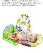 Luchild Babygym met Muziek & Speeltjes / activity mat, Kinderen en Baby's, Speelgoed | Babyspeelgoed, Ophalen, Gebruikt, Babygym