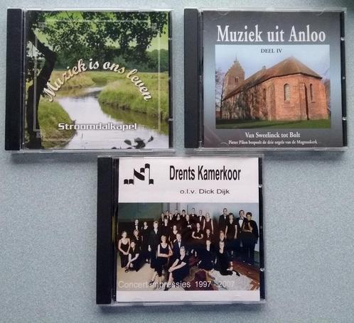 3 cd's met klassieke muziek uit Drenthe, Cd's en Dvd's, Cd's | Klassiek, Zo goed als nieuw, Ophalen of Verzenden