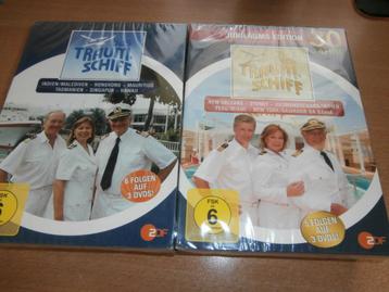 2x 3 dvd box van Das Traumschiff Duitse ZDF serie beschikbaar voor biedingen
