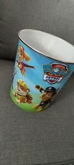 Prullenbak Paw Patrol., Ophalen of Verzenden, Zo goed als nieuw
