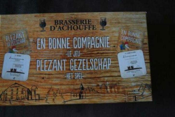 plezant gezelschap het spel, Hobby en Vrije tijd, Gezelschapsspellen | Kaartspellen, Gebruikt, Verzenden