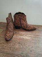 Enkel/cowboylaars maat 39 met luipaardprint, Kleding | Dames, Ophalen of Verzenden, Zo goed als nieuw, Bruin