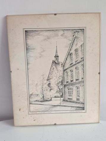 Weener St. Georgs-Kirche Tekening beschikbaar voor biedingen