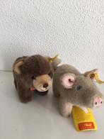 Steiff Piggy en Brownie, Verzamelen, Ophalen of Verzenden, Zo goed als nieuw, Stoffen beer, Steiff