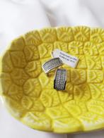 Sterling Silver 925 Earrings – With Gift Box, Very Good Cond, Met kristal, Ophalen of Verzenden, Zilver, Zilver