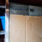 NIEUW douchewand met zilverkleurig frame, 200 x 90 cm, Ophalen, 200 cm of meer, Overige typen, Nieuw