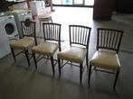 Set van 4 vintage teak stoelen, Niet ingevuld, Gebruikt, Niet ingevuld, Niet ingevuld