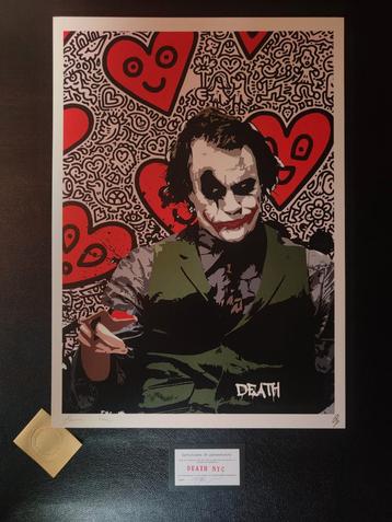 Death NYC - Joker Grappenmaker Print beschikbaar voor biedingen