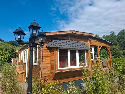 Dubbele chalet te koop, Caravans en Kamperen, Stacaravans, Ophalen