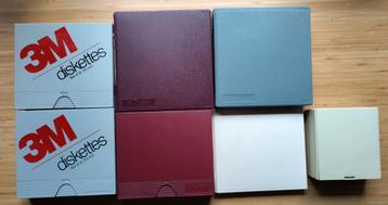 Opbergdoosjes voor floppy's/ diskettes  beschikbaar voor biedingen