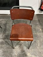 Gispen TU Delft stoel, Huis en Inrichting, Stoelen, Ophalen, Gebruikt, Bruin, Eén