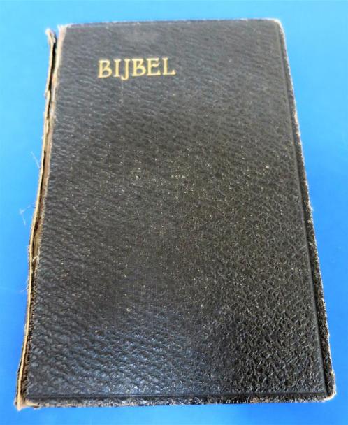Oud bijbeltje uit 1917 Zondagsschoolgeschenk, Verzamelen, Overige Verzamelen, Gebruikt, Ophalen