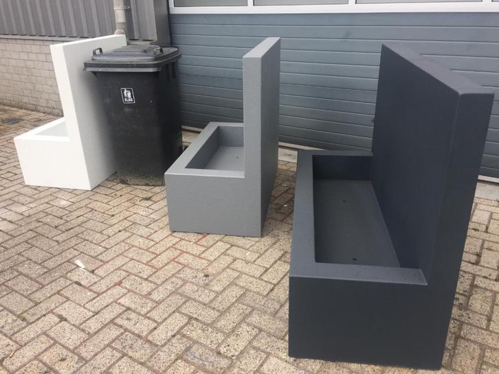Plantenbak om container te camoufleren, Tuin en Terras, Bloembakken en Plantenbakken, Nieuw, Overige materialen, Balkon, Tuin