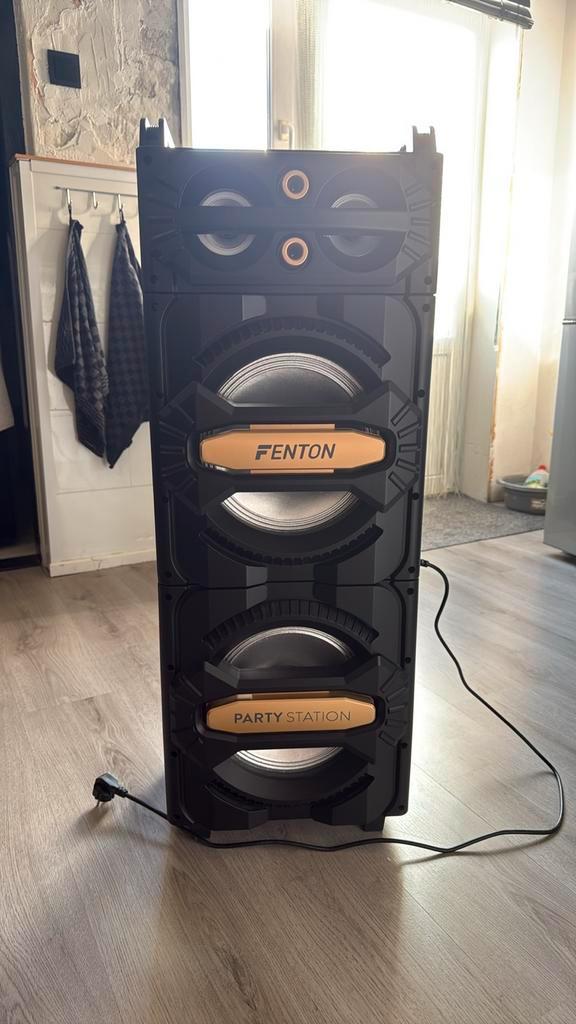 Fenton Bluetooth Speaker - Party Station, Audio, Tv en Foto, Luidsprekers, Gebruikt, Overige typen, Minder dan 60 watt, Overige merken