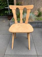 Houten stoel, Huis en Inrichting, Stoelen, Ophalen, Gebruikt, Bruin, Eén