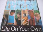 The Human League _ Life on your own/The world tonight = 1984, Ophalen of Verzenden, Gebruikt, Pop