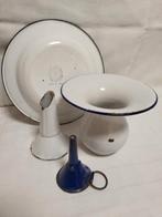 Oude Emaille Spullen - Sputempot en meer, Ophalen of Verzenden