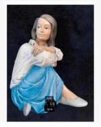 Prachtig beeld, “thinking of him”, 18 cm, Parastone, Antiek en Kunst, Ophalen of Verzenden