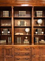 Boekenkast bibliotheekkast eikenhout, Ophalen