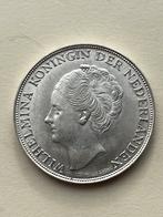 Gulden 1943 fdc, Postzegels en Munten, Munten | Nederland, 1 gulden, Zilver, Ophalen of Verzenden, Koningin Wilhelmina