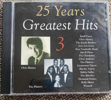 CD 25 Years Greatest Hits 3 various artists