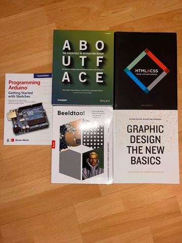 HBO Studieboeken Communicatie & Multimedia Design beschikbaar voor biedingen